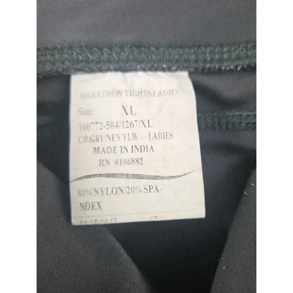 Two TuffRider Women's Marathon Tights Pants Equestrian Riding XL Large Dark Gray - Picture 11 of 12